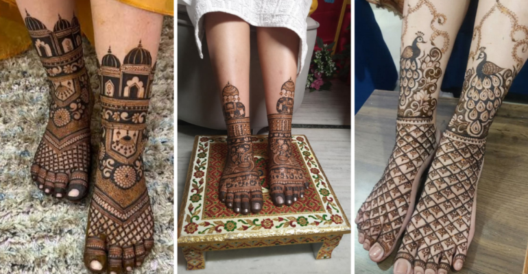 Leg Mehndi Design 2026