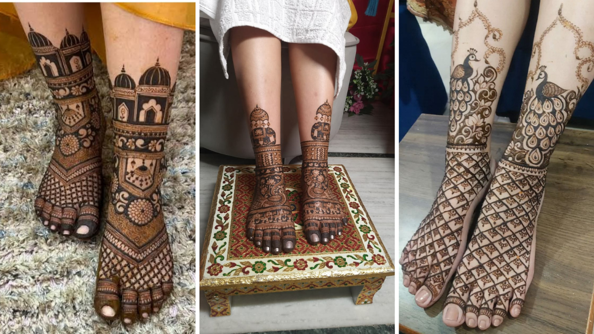 Leg Mehndi Design 2026