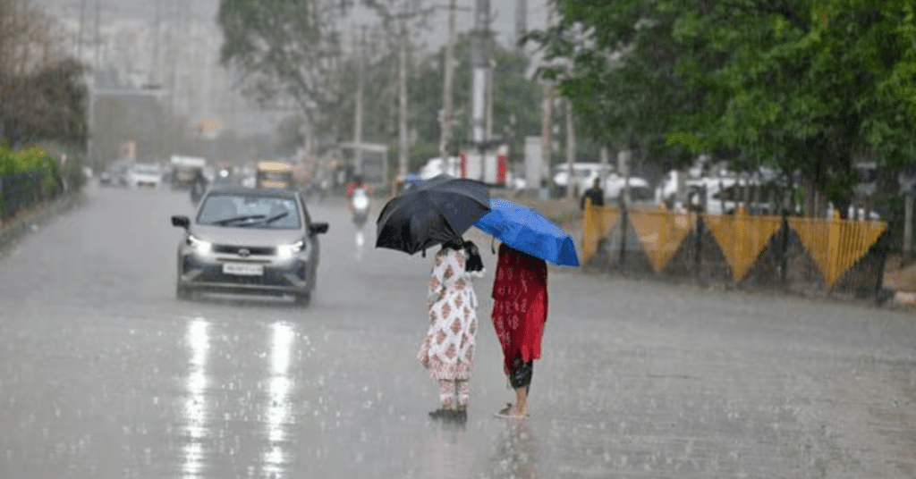 पश्चिमी विक्षोभ और मानसून 2026 से जुड़ा मौसम अपडेट, बारिश और मौसम परिवर्तन का दृश्य