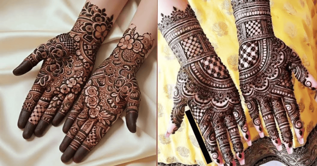 Geometric Mehndi Designs Images 2026: 8+ मॉडर्न, यूनिक और ट्रेंडिंग मेहंदी डिज़ाइन फोटो