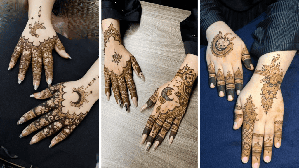 Simple Circle Mehndi Designs