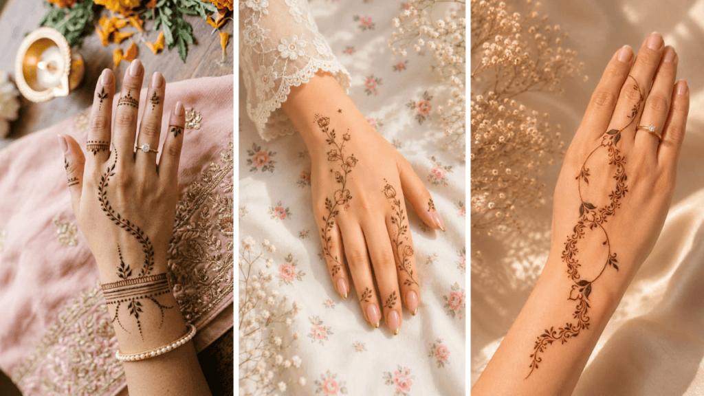 Trending Cone Mehndi Art