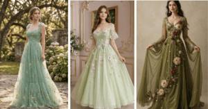 Designer Engagement Dress