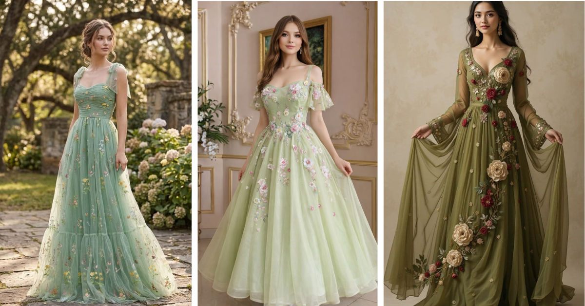 Designer Engagement Dress