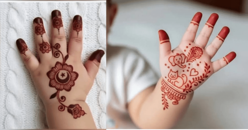 छोटे बच्चों की मेहंदी डिजाइन: हर खास मौके के लिए आसान और खूबसूरत डिज़ाइन
