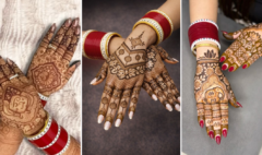 Jewellery Style Mehndi Pattern