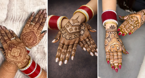 Jewellery Style Mehndi Pattern