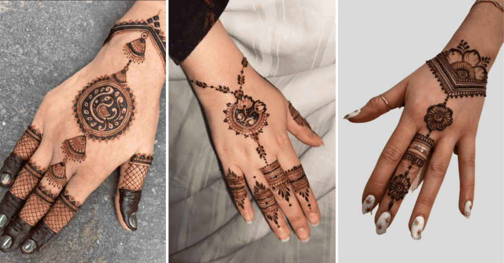 Engagement Stylish Mehndi Design