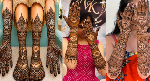 Sangeet Mehndi Designs 2026 :शादी के संगीत समारोह के लिए 8+ खूबसूरत डिज़ाइन्स