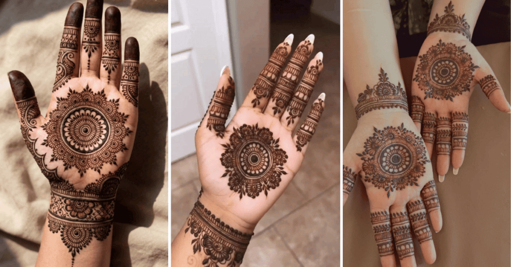 Creative Pattern Mehndi Design
