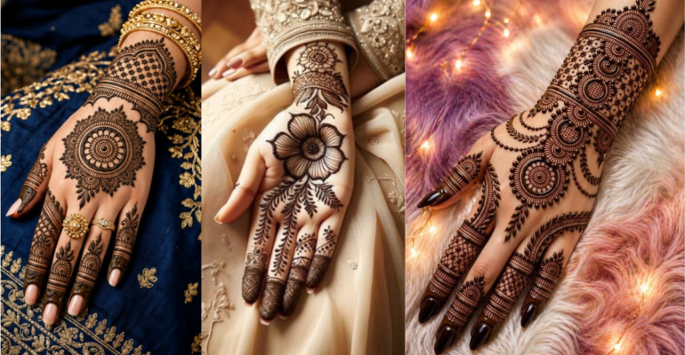 Beautiful Mehndi Pattern Collection 2026:लड़कियों और महिलाओं के लिए खास डिज़ाइन