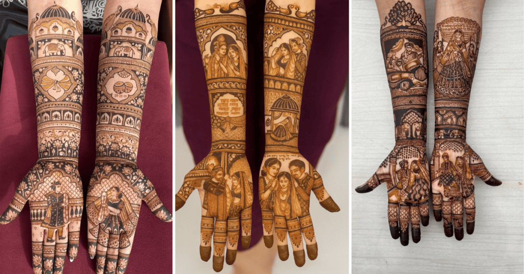 Festive Bridal Mehndi Design