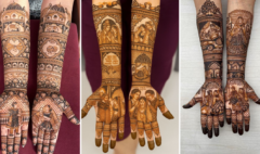 Festive Bridal Mehndi Design