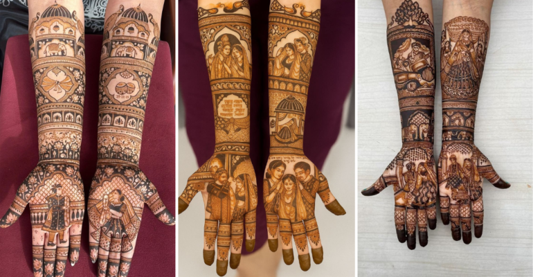 Festive Bridal Mehndi Design
