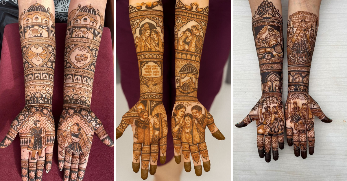 Festive Bridal Mehndi Design