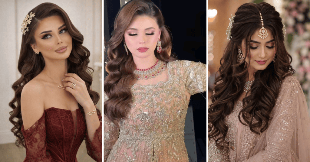 Wedding Reception Hair Style