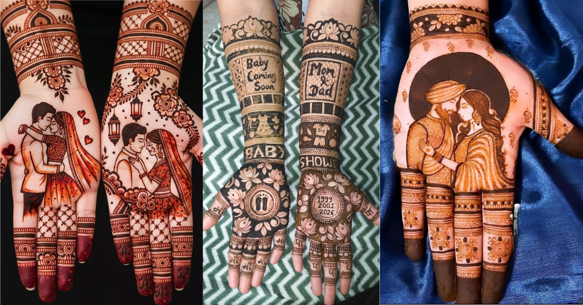Couple Mehndi Designs 2026
