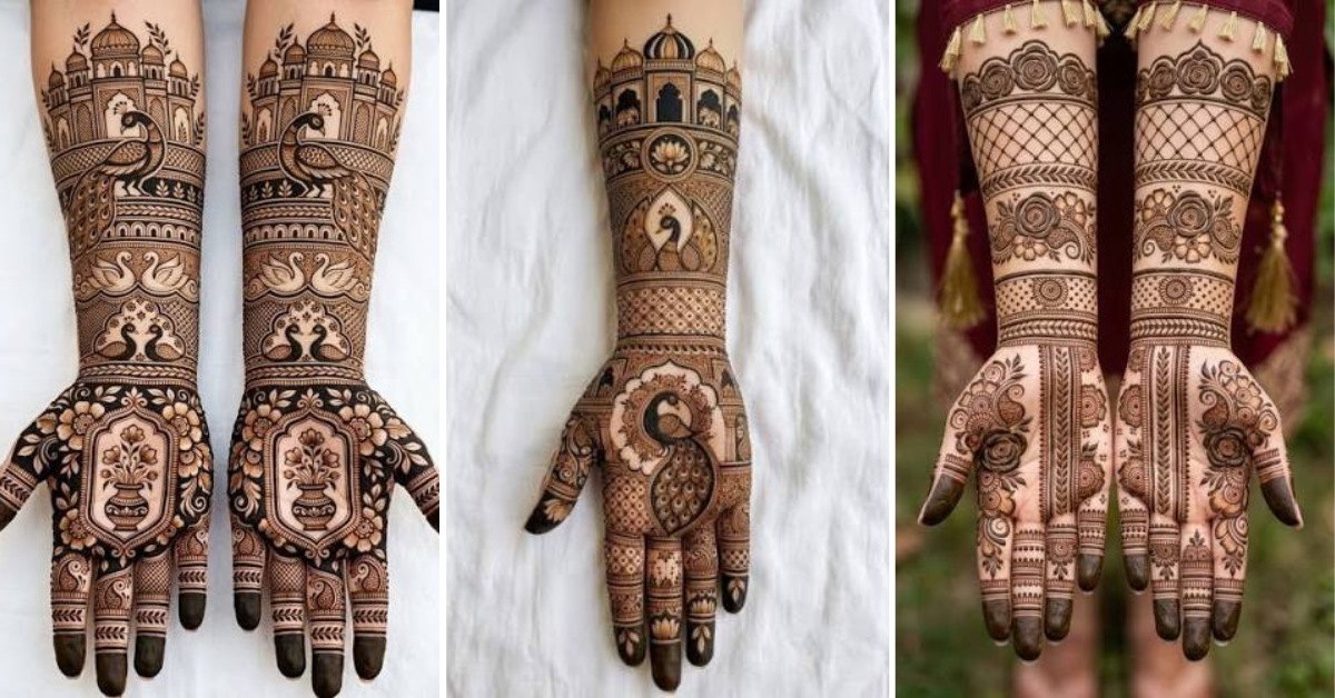 Wedding Style Mehndi Design