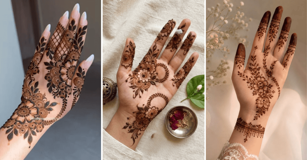 Latest Wedding Mehndi Patterns