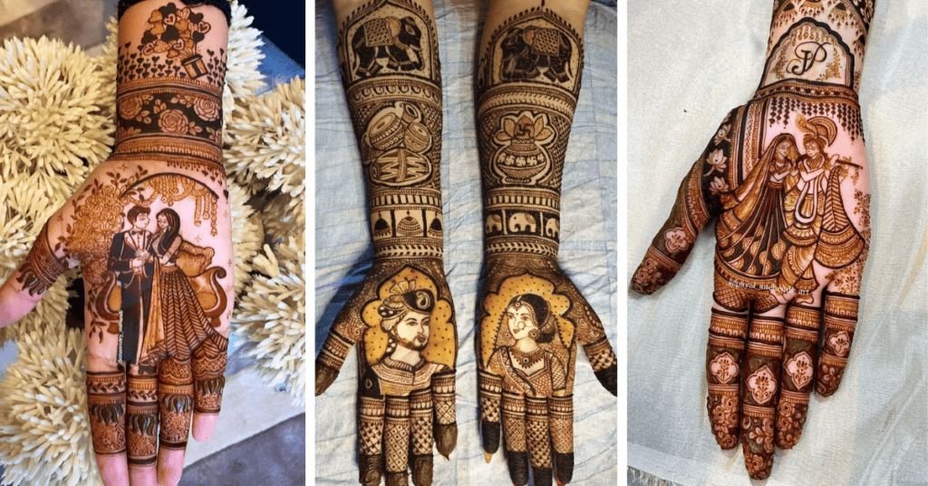 Royal Dulhan Mehndi Patterns