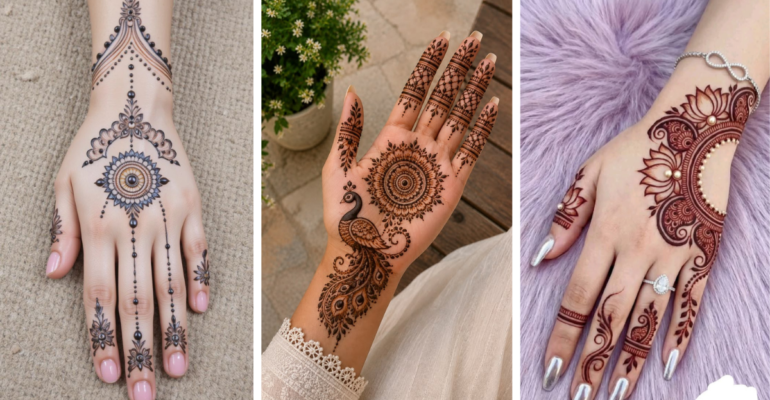 Beginner Mehndi Design