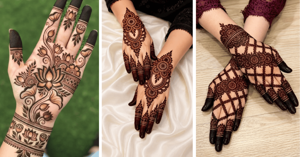 Stylish Trendy Mehndi Pattern