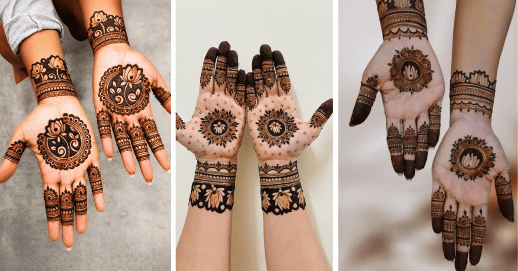 Simple Front Hand Mehndi Designs 2026