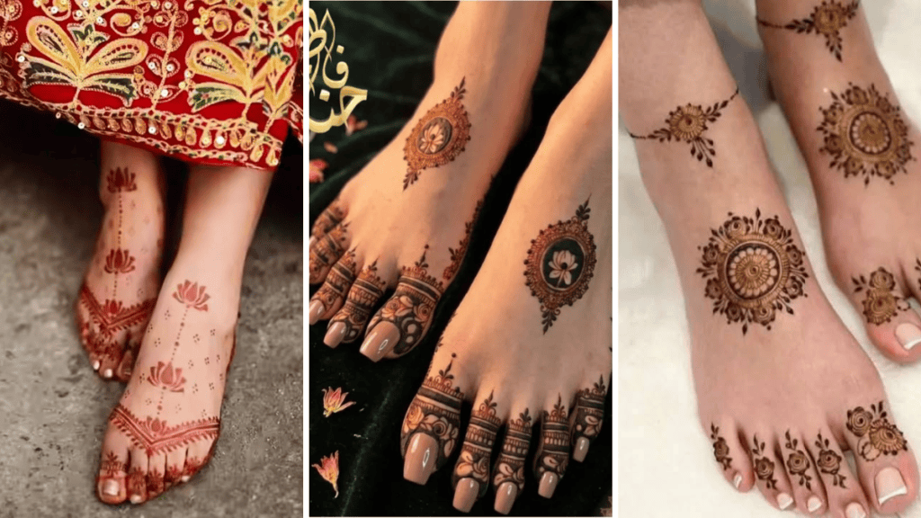 Floral Leg Mehndi 2026