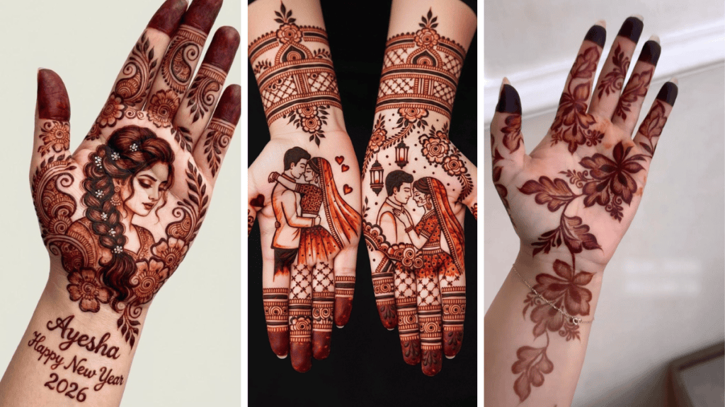 Front Hand Mehndi Design: हर मौके के लिए आसान, सिंपल और खूबसूरत लेटेस्ट पैटर्न 2026