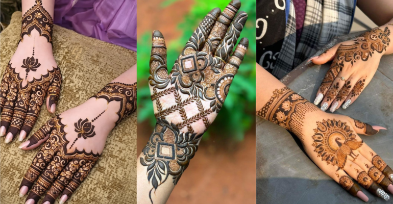New Mehndi Design Photo Simple