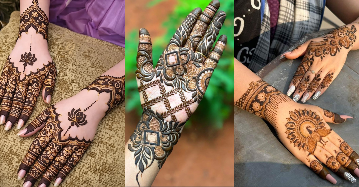 New Mehndi Design Photo Simple