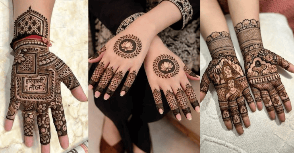 Teej Mehndi Design 2026: सुहागिन महिलाओं के लिए खूबसूरत मेहंदी डिज़ाइन