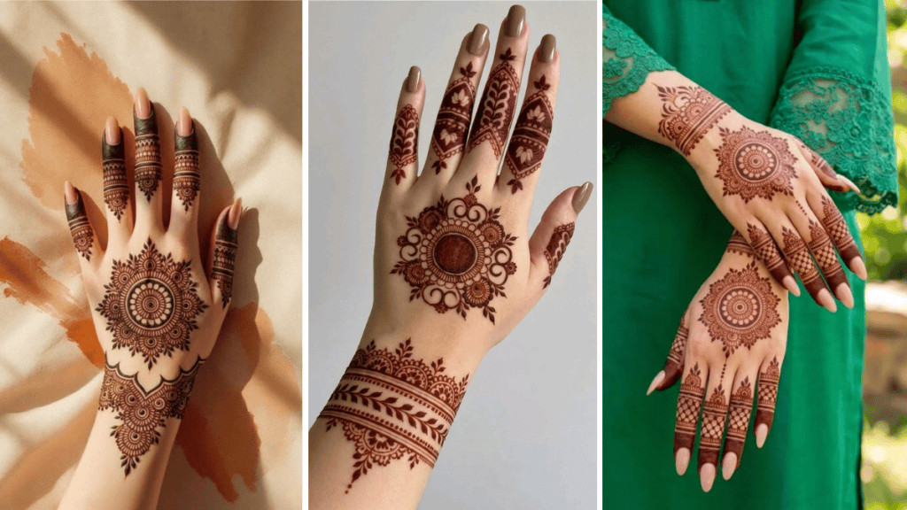 Mehandi Designs: हाथों की खूबसूरती बढ़ाने वाले न्यू और आसान मेहंदी डिज़ाइन्स
