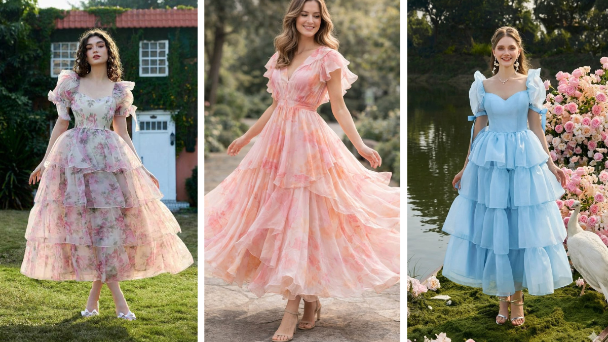 Stylish Dresses: पार्टी और कैज़ुअल वियर के लिए न्यू ट्रेंडी ड्रेसेस