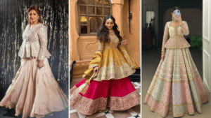 Stylish Sangeet Outfit for Girls 2026: संगीत फंक्शन में सबसे हटके दिखने के लिए बेस्ट गर्ल्स आउटफिट्स