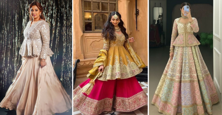 Stylish Sangeet Outfit for Girls 2026: संगीत फंक्शन में सबसे हटके दिखने के लिए बेस्ट गर्ल्स आउटफिट्स