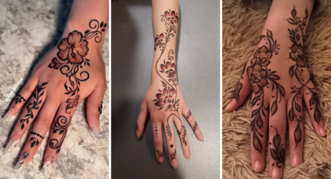 Floral Mehndi Design 2026