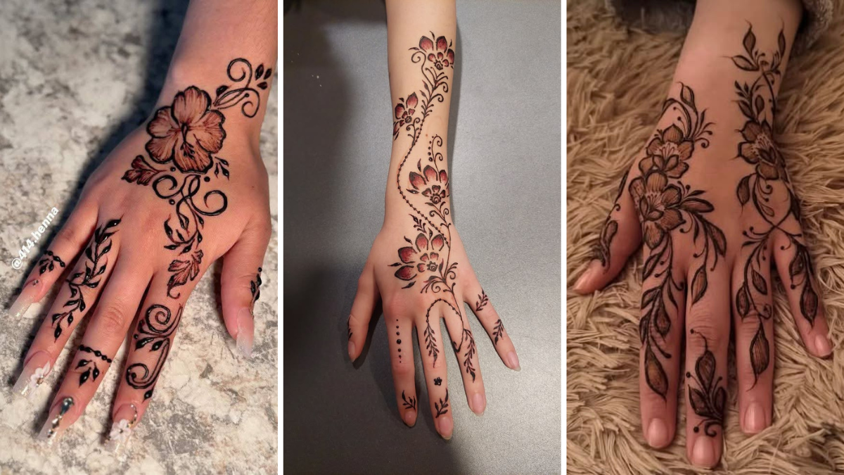 Floral Mehndi Design 2026