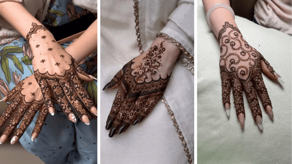 Elegant Mehndi Look
