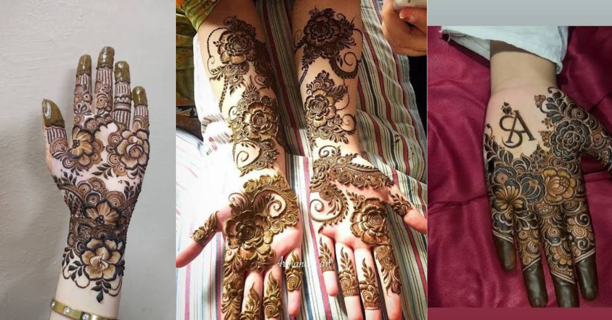 Floral Mehndi Designs image 2026: लड़कियों के लिए नई और एलिगेंट मेहंदी डिज़ाइन