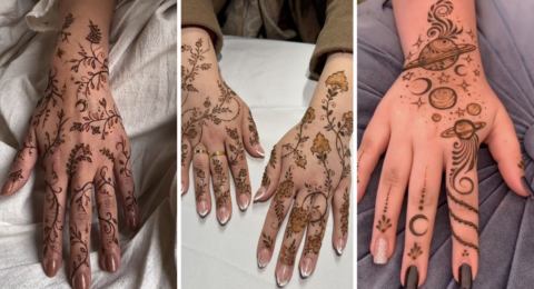 Trending Cone Mehndi Art