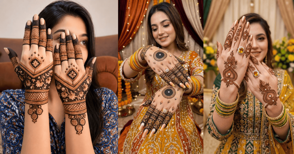 Celebrity Inspired Mehndi Designs 2026:बॉलीवुड स्टाइल की नई और खूबसूरत मेहंदी कलेक्शन