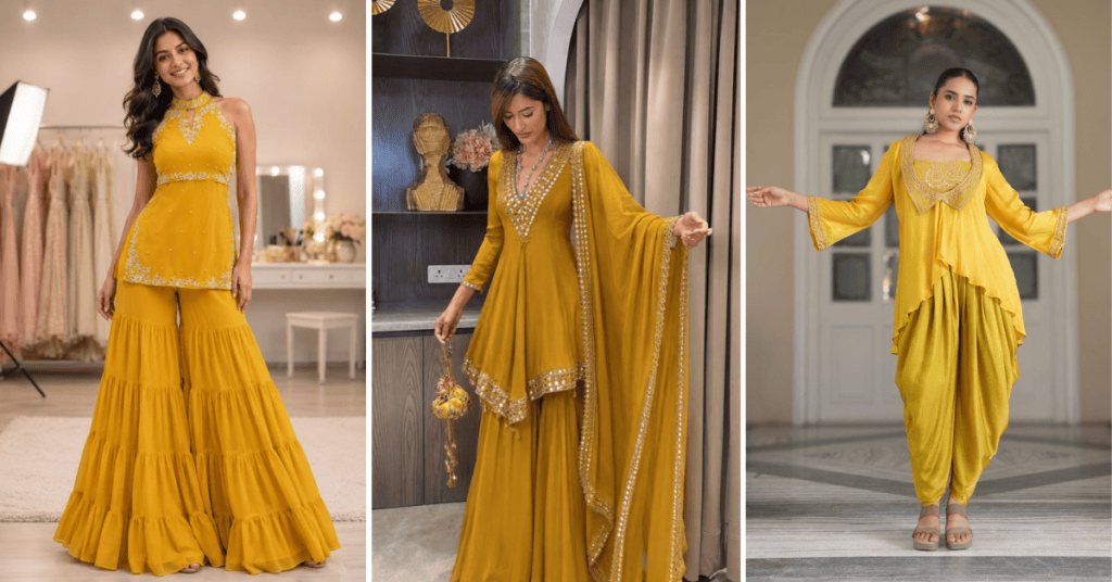 Bride Haldi Outfit