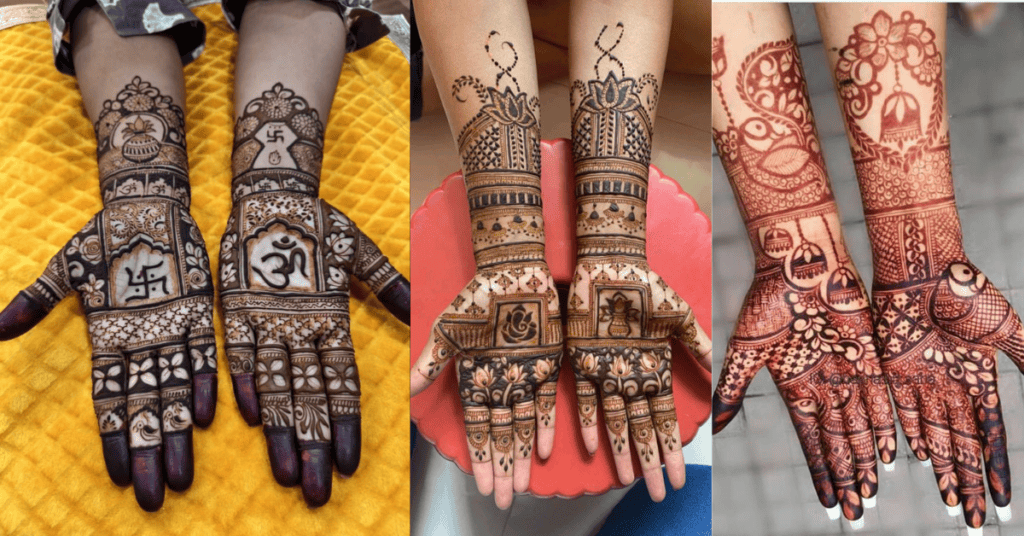 Sangeet Mehndi Designs 2026 :शादी के संगीत समारोह के लिए 8+ खूबसूरत डिज़ाइन्स