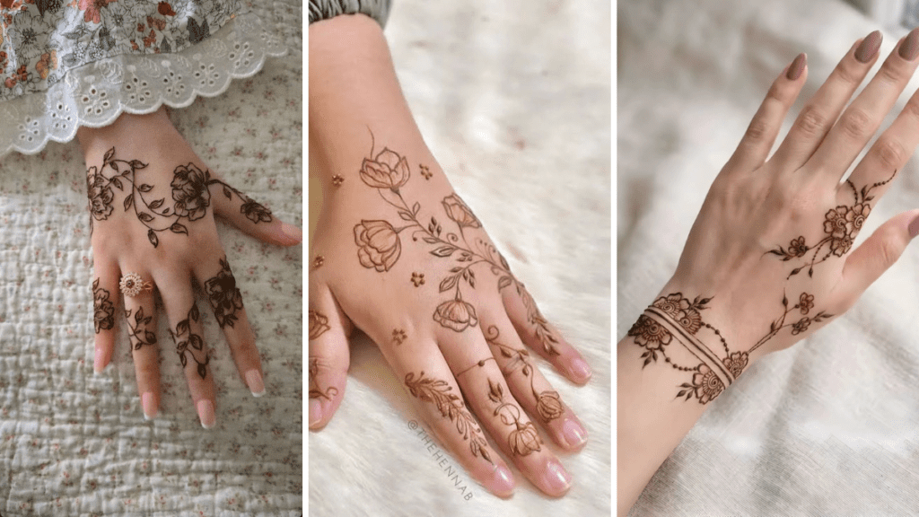 Floral Mehndi Design 2026