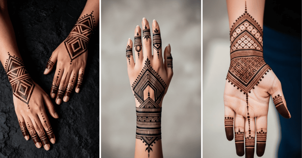 Creative Pattern Mehndi Design