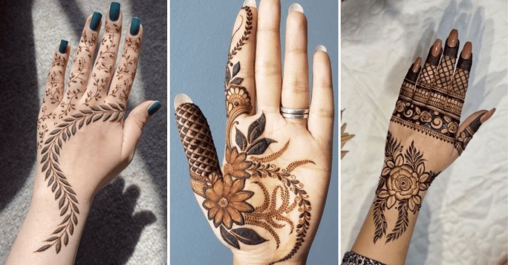 Fashionable Festival Mehndi Design