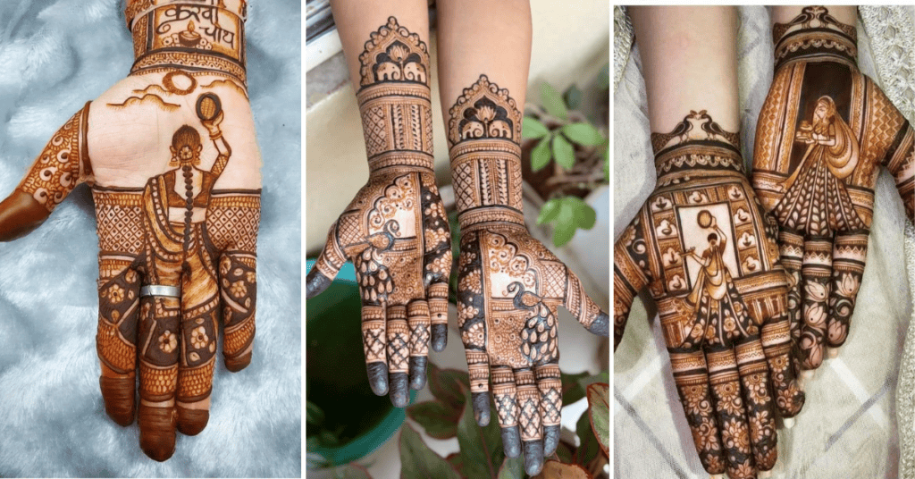 Festive Bridal Mehndi Design