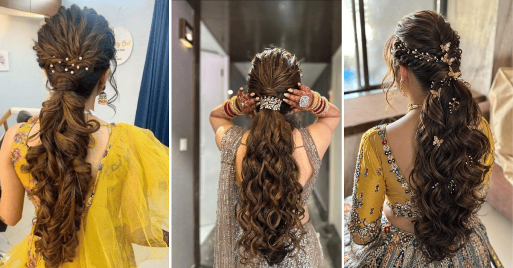 Wedding Reception Hair Style