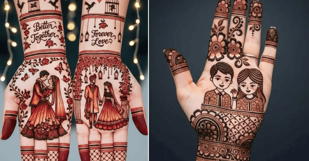 Couple Mehndi Designs 2026